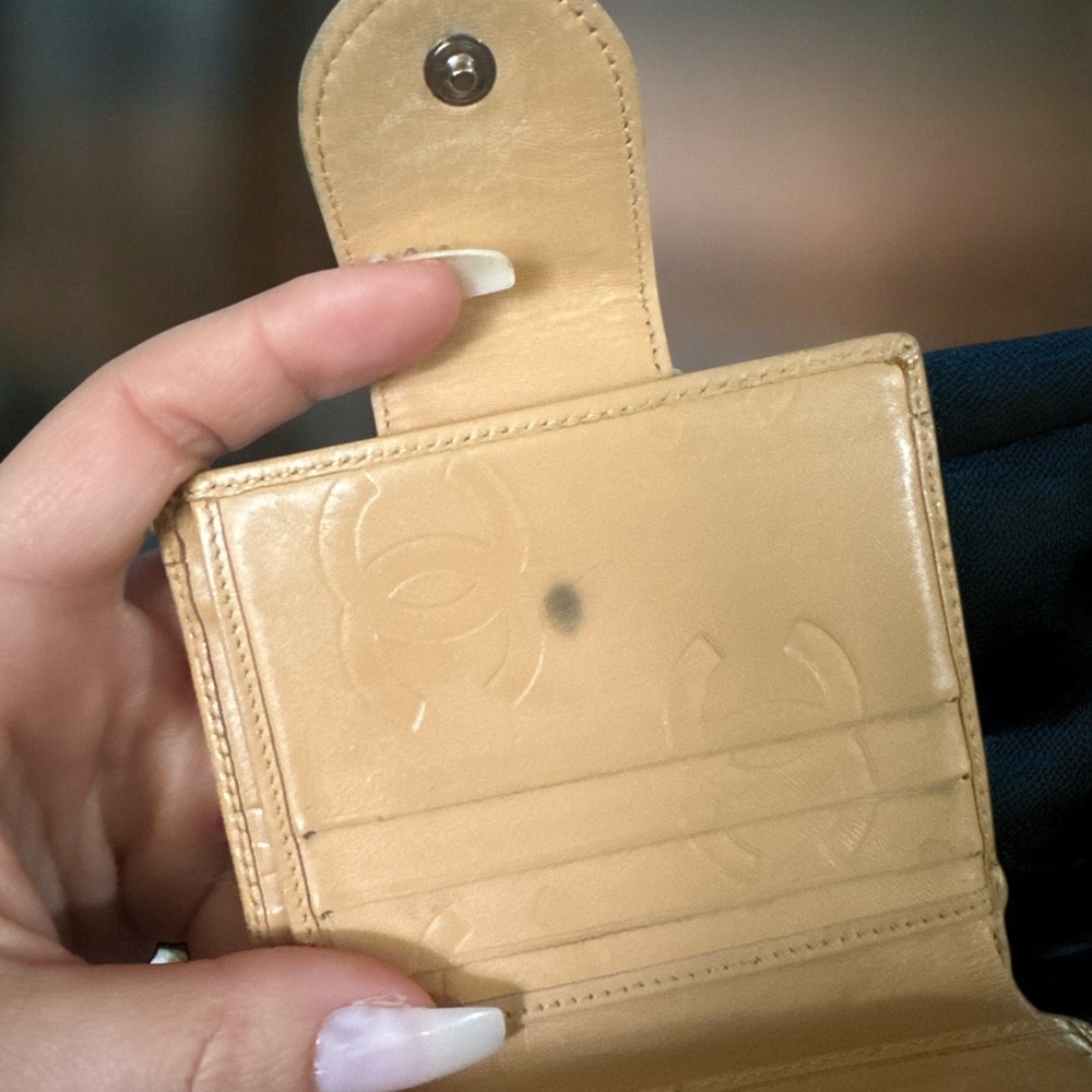 Chanel Quilted Cambone Calfskin Bi-fold Wallet - Picture 11 of 14